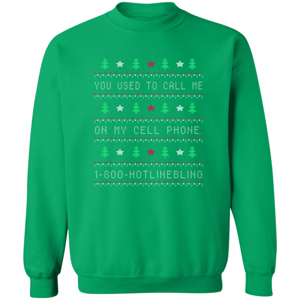 ugly christmas sweaters hotline bling