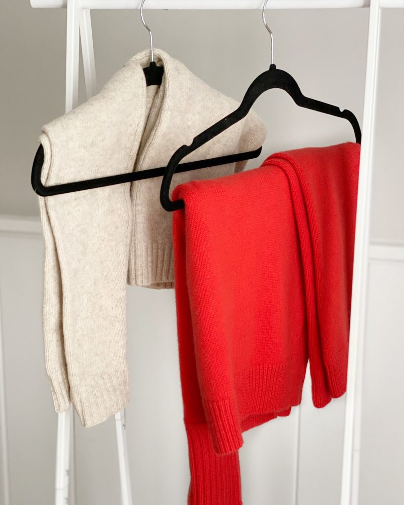 fold or hang sweaters