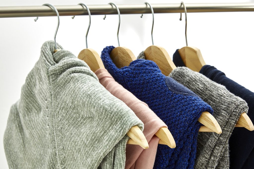 fold or hang sweaters