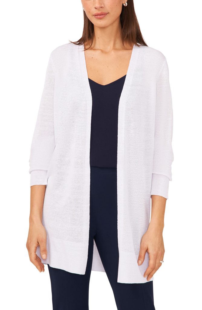 womens white cardigan