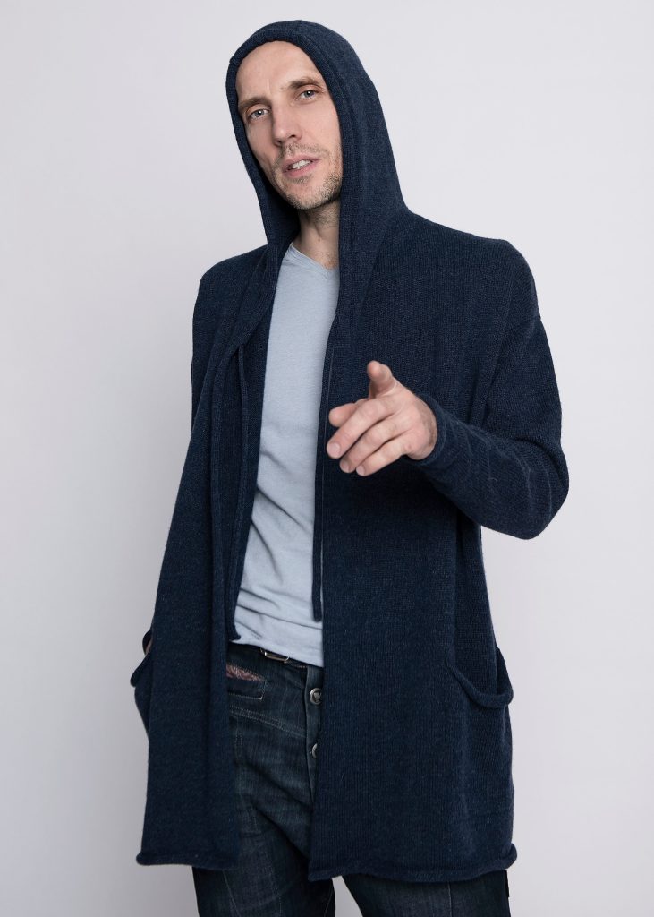 mens cashmere cardigan