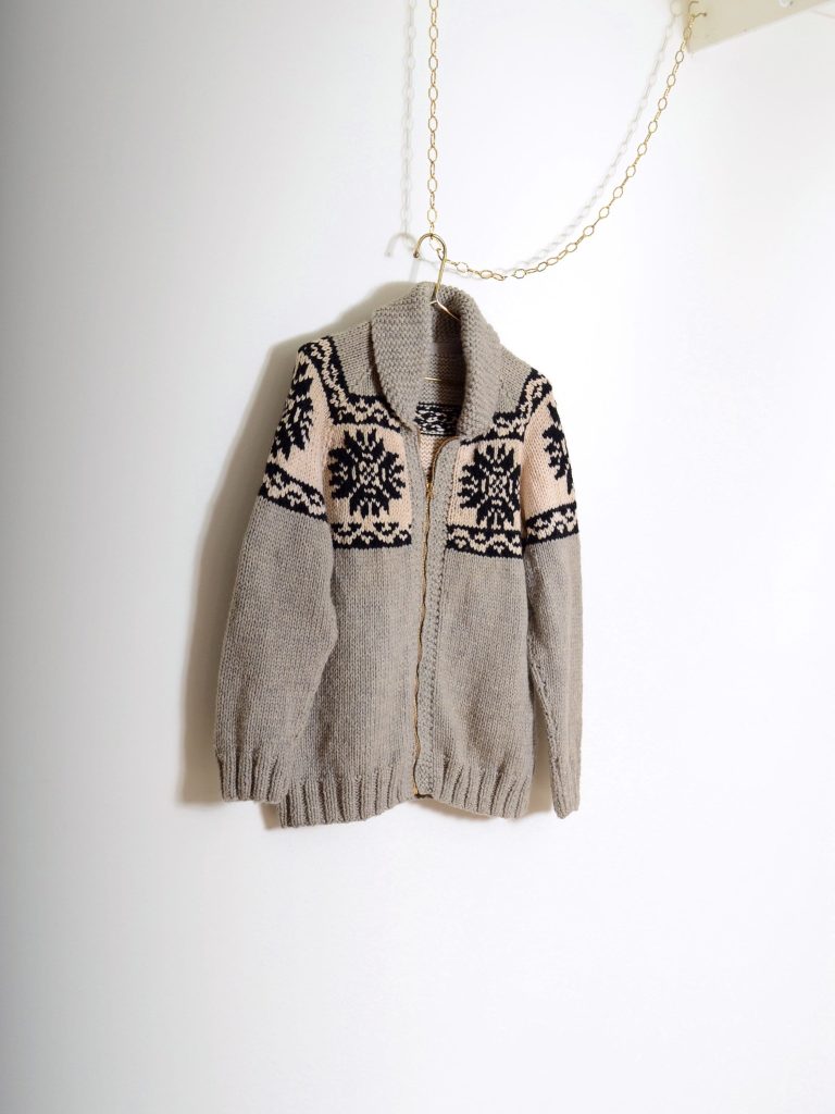 cowichan cardigan sweater