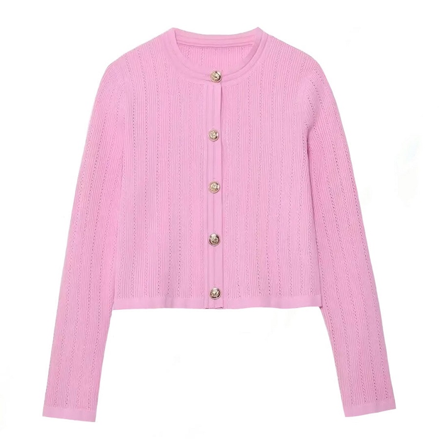 Pink cardigan womens