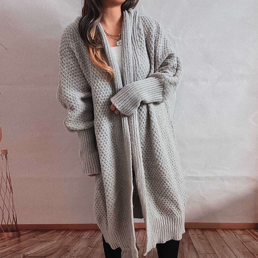 Oversized chunky cardigan