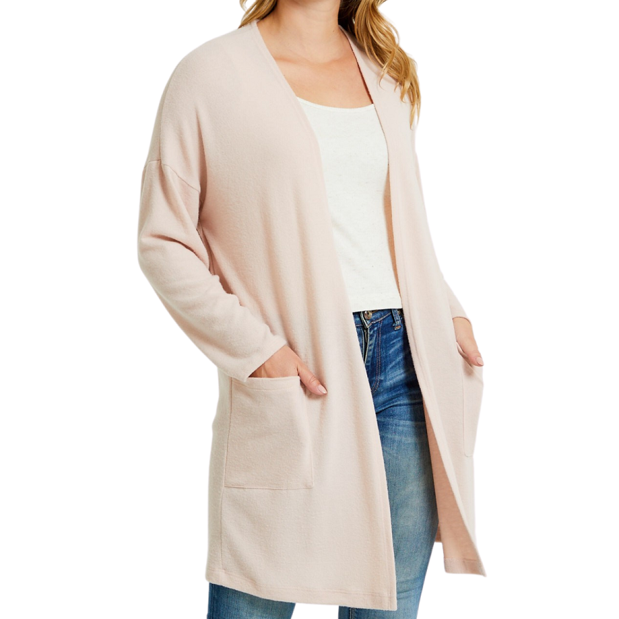 blush cardigan