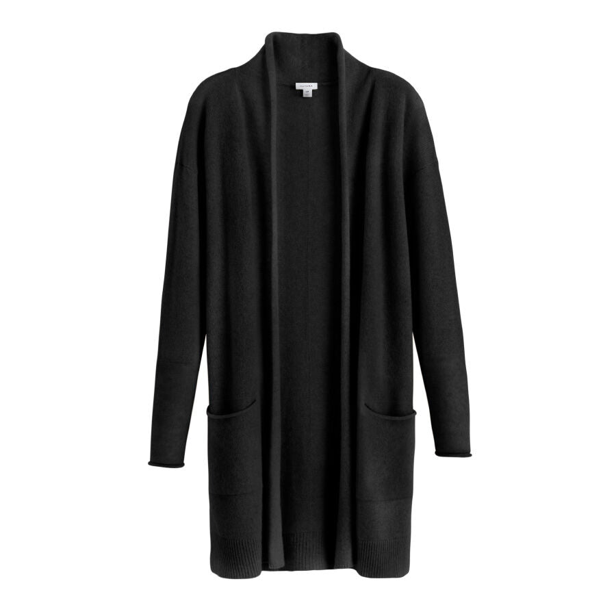 Black cardigan for dress