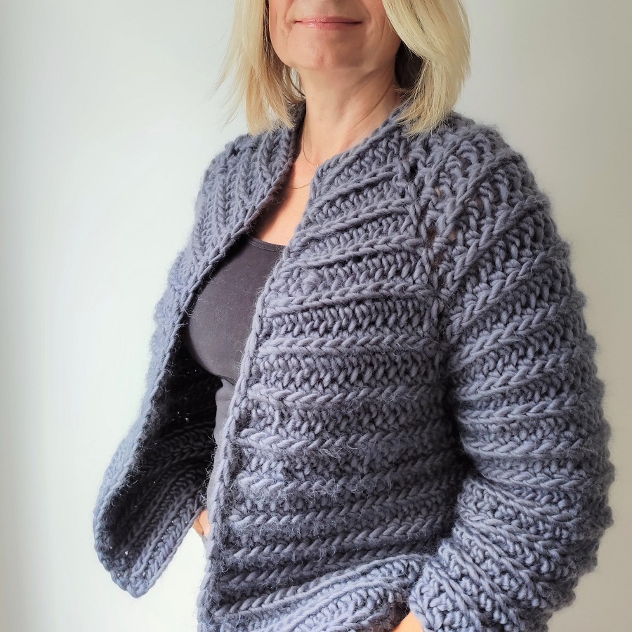 easy crochet cardigan