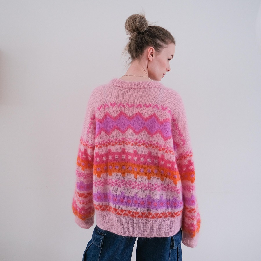 Pink Sweater Women