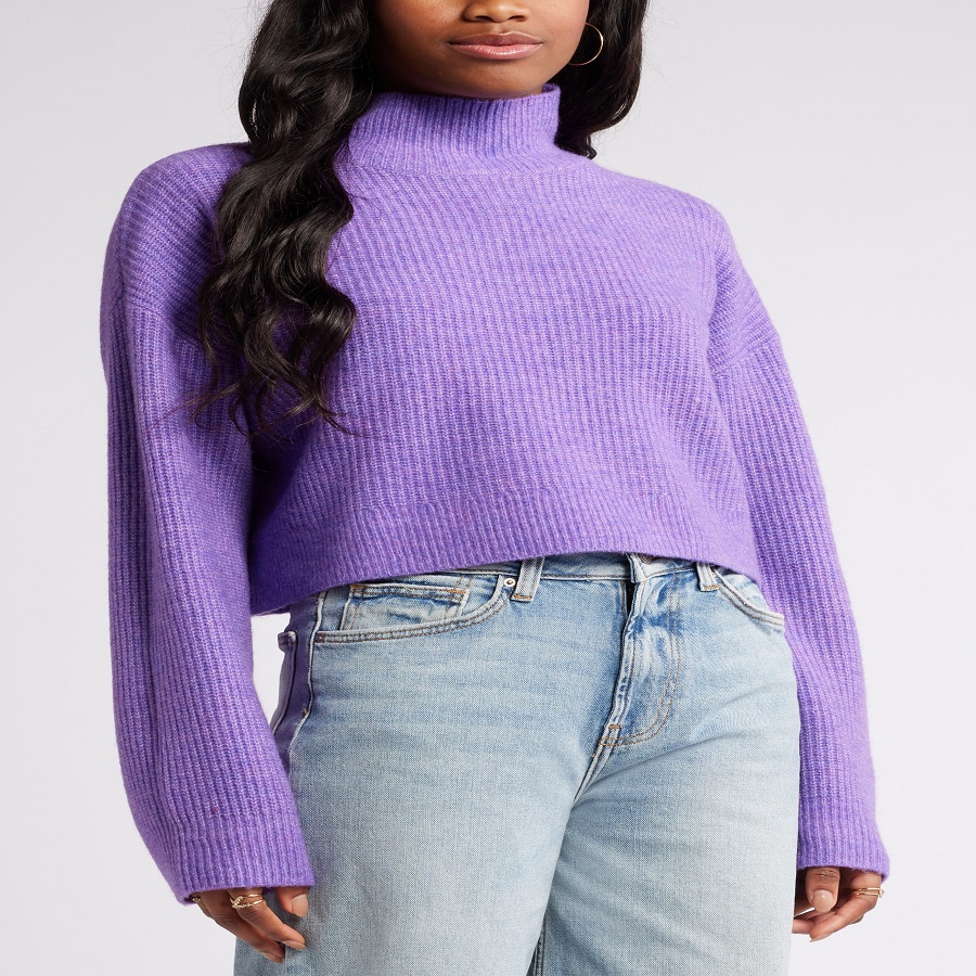 Purple Sweater Women