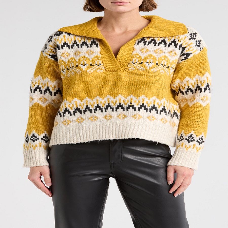 Yellow Sweater Women