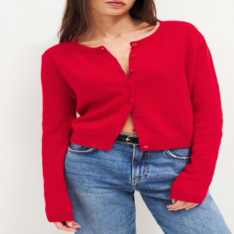 Red Sweater Women