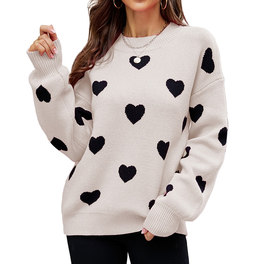 heart sweater women