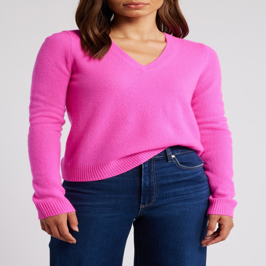 v neck sweater women