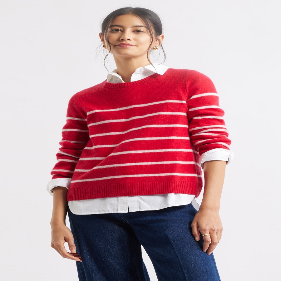 Red Sweater Women