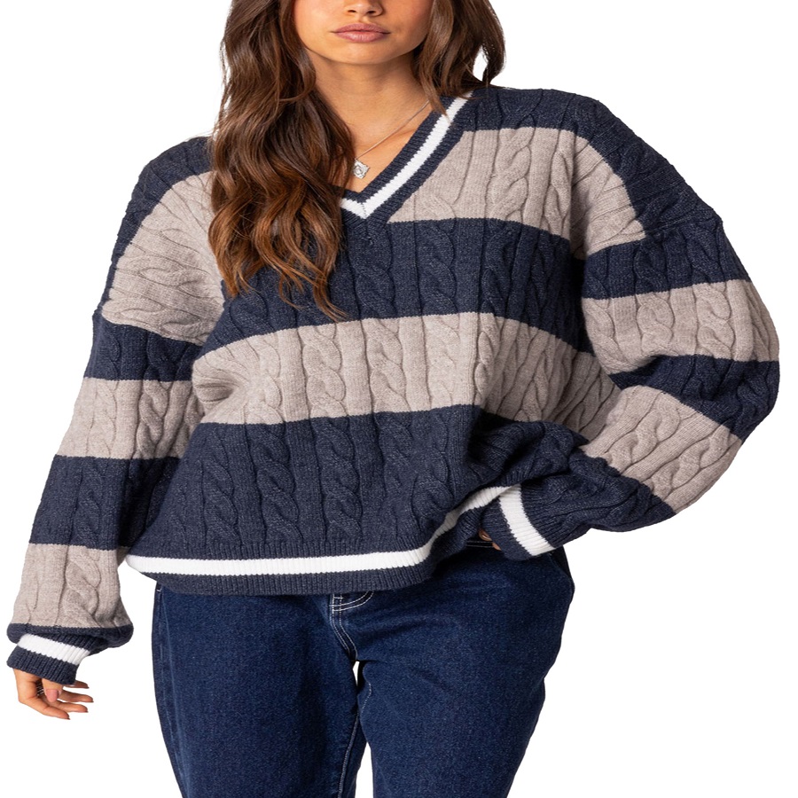 Cable Knit Sweater Women