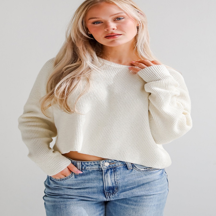 Cream Sweater Women