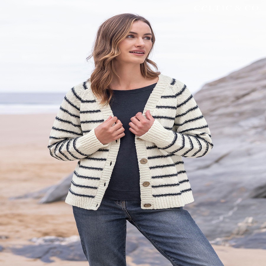 lightweight linen cardigan