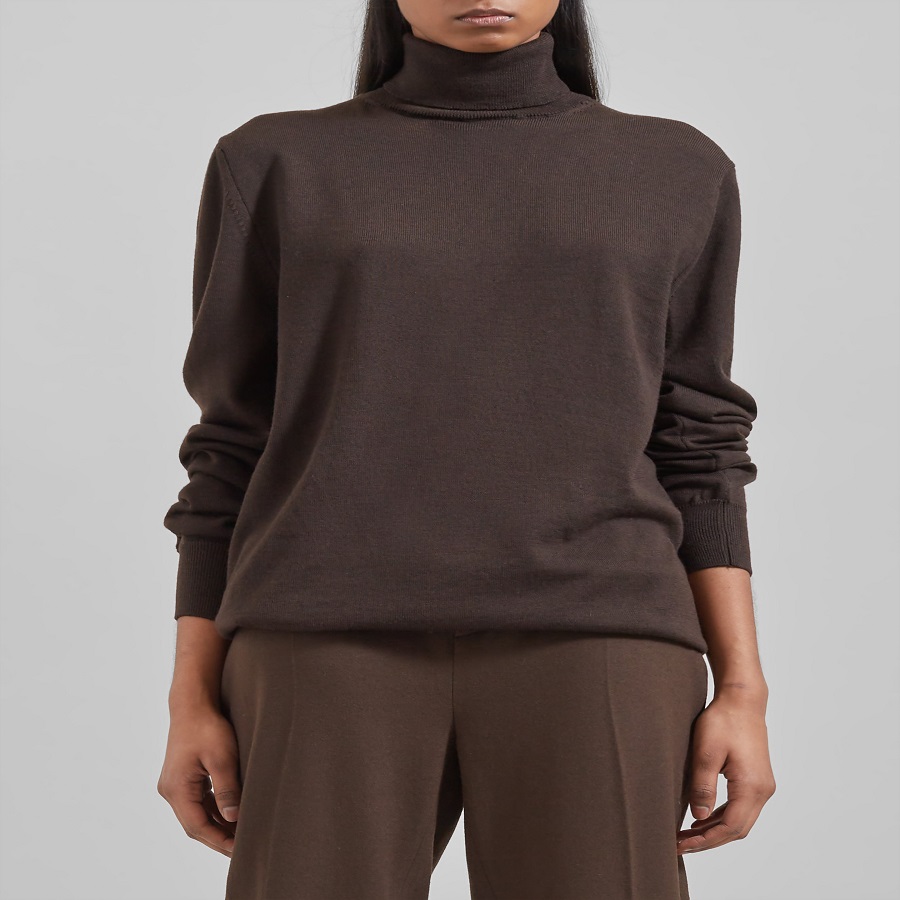 Dark Brown Sweater Women