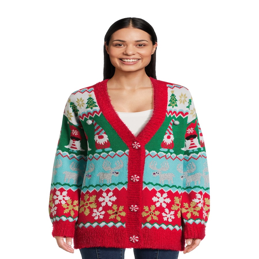 Ugly Christmas Sweater Cardigan