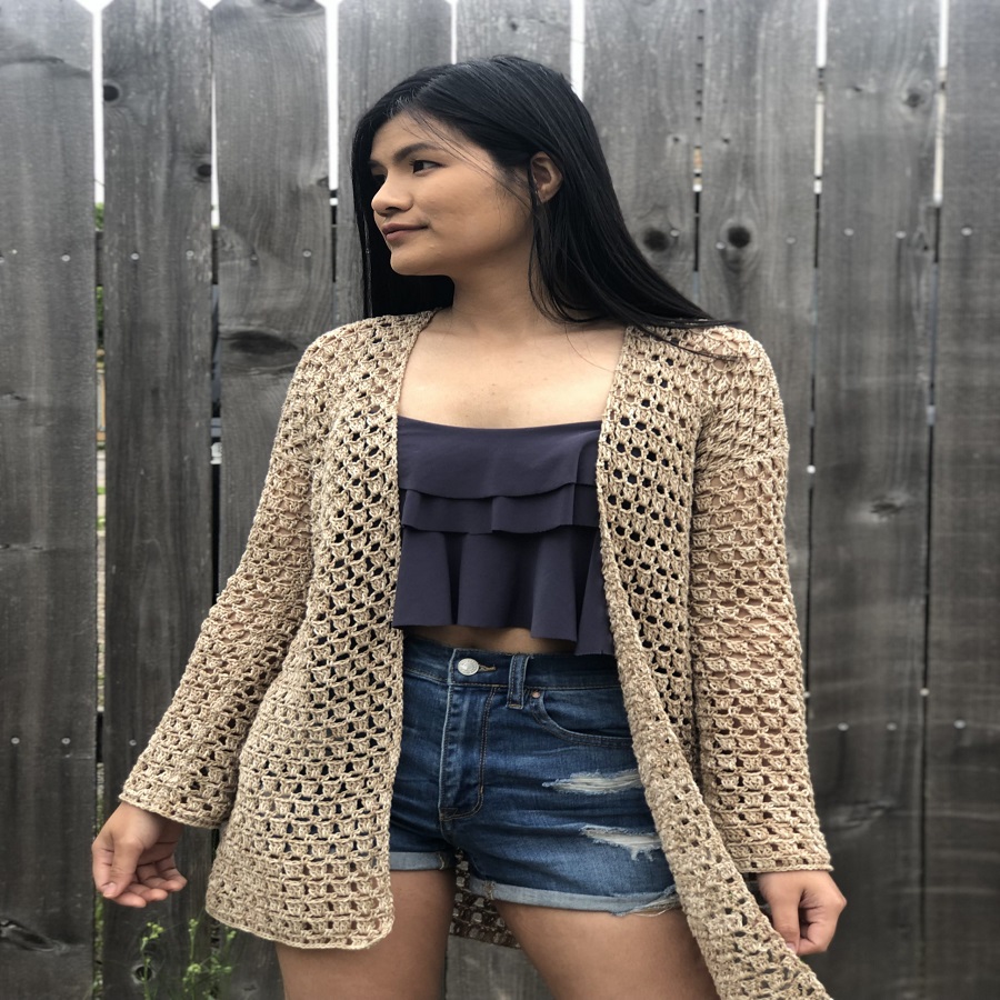 How to Crochet A Cardigan